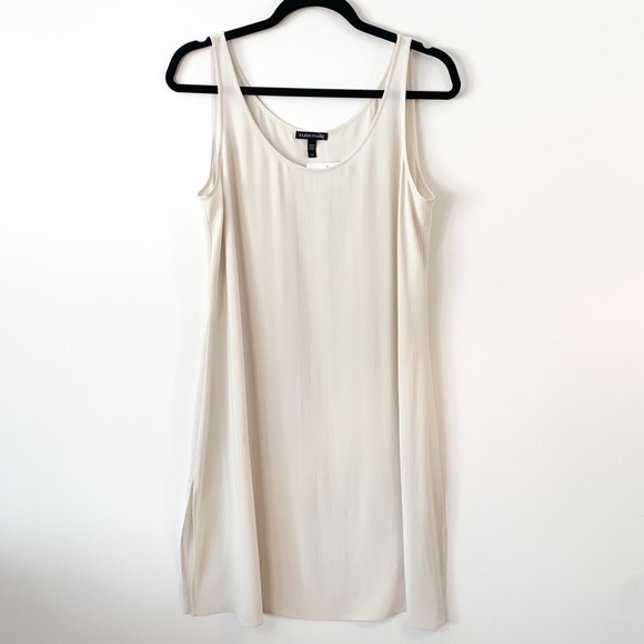 NWT Eileen Fisher 100% Silk Sleeveless Tunic Size Small - Picture 4 of 10